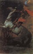 Hans von Maress St George oil painting